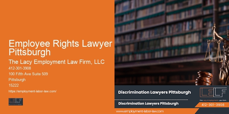 Advocate for Workplace Rights in Employee Rights Lawyer Pittsburgh