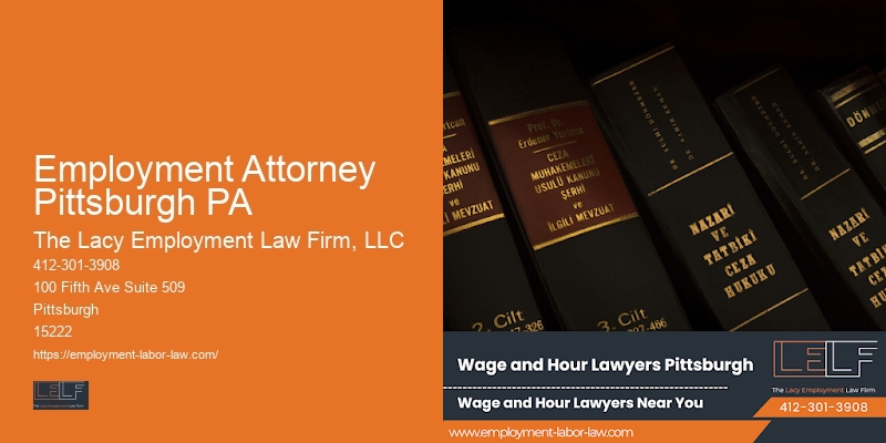 Civil rights attorney Employment Attorney Pittsburgh PA employment