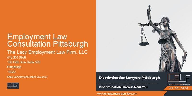 Employment Law Consultation Pittsburgh employment legal guidance