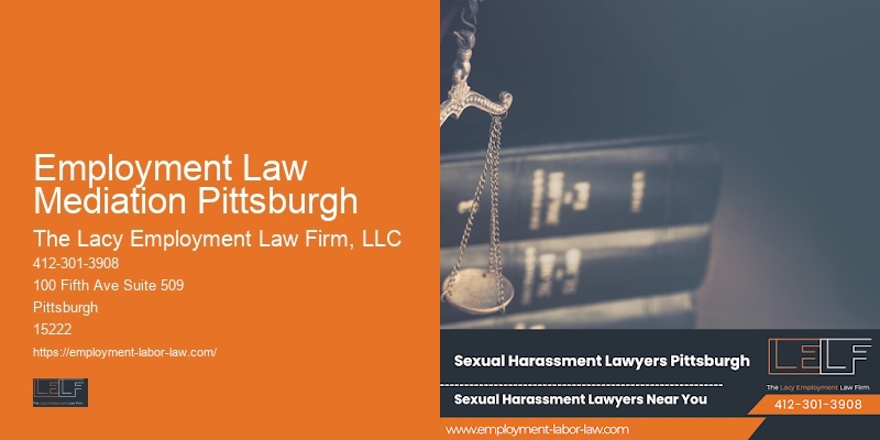 Executive Employment Law Services in Employment Law Mediation Pittsburgh