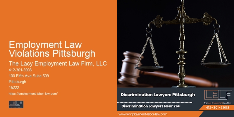 Employment Law Violations Pittsburgh Retaliation Lawyers