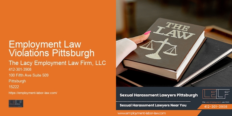 Employment Law Violations Pittsburgh Employment Contract Dispute Lawyers