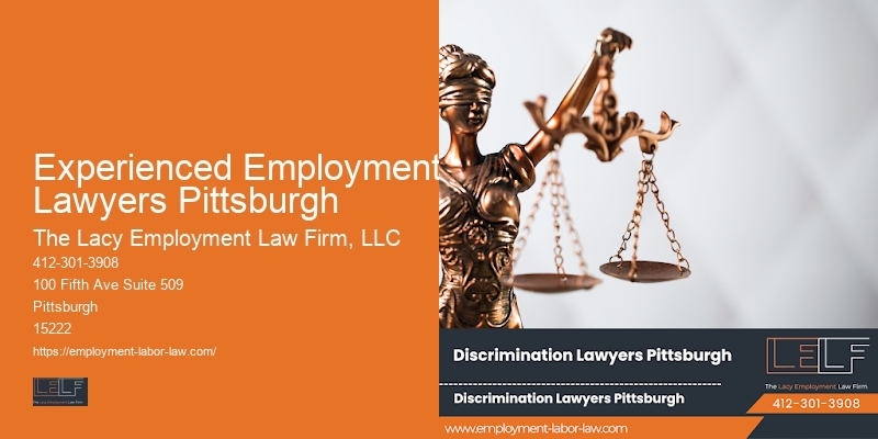 Experienced Employment Lawyers Pittsburgh Attorney for Workplace Issue Resolution