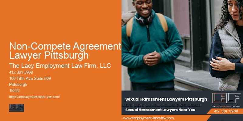 Job Discrimination Attorney in Non-Compete Agreement Lawyer Pittsburgh