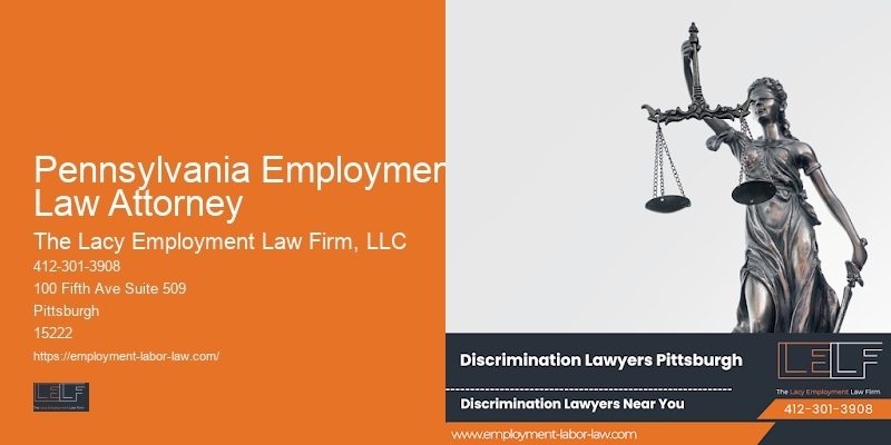 Pennsylvania Employment Law Attorney wrongful termination lawyer