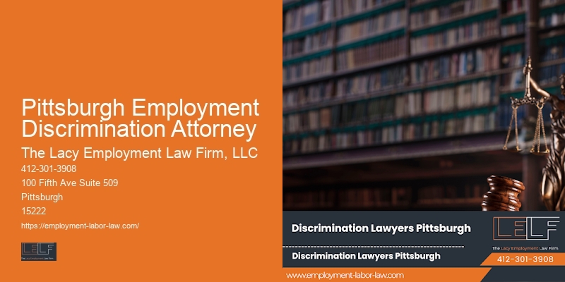 Pittsburgh Employment Discrimination Attorney employment law mediation services