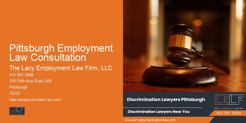 Pittsburgh Employment Law Consultation Employee Advocacy Lawyers