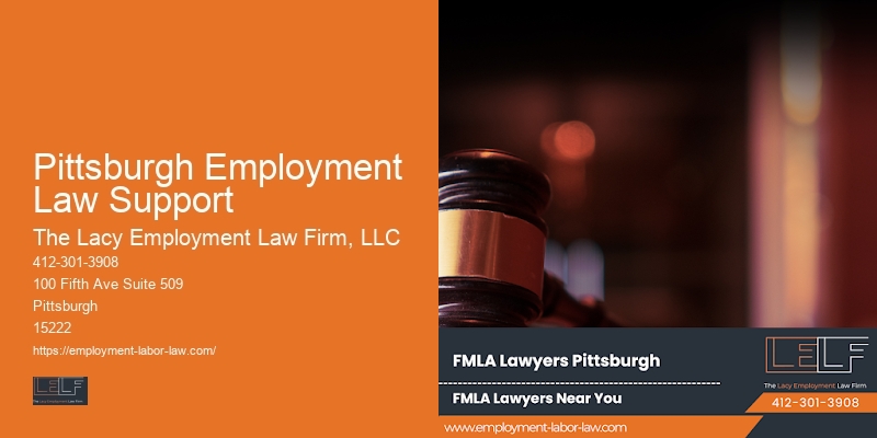 Skilled workplace retaliation lawyer Pittsburgh Employment Law Support