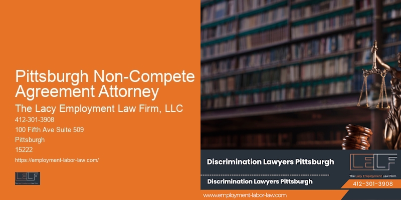 Retaliation attorney near me Pittsburgh Non-Compete Agreement Attorney