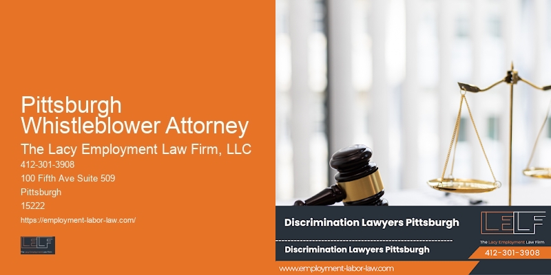 Best Pittsburgh Whistleblower Attorney employment attorneys