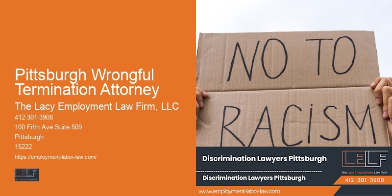Pittsburgh Wrongful Termination Attorney discrimination lawyer