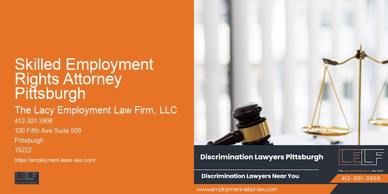 Best wrongful termination lawyer Skilled Employment Rights Attorney Pittsburgh