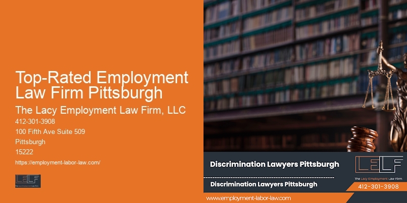 Top-Rated Employment Law Firm Pittsburgh Employment Dispute Attorneys
