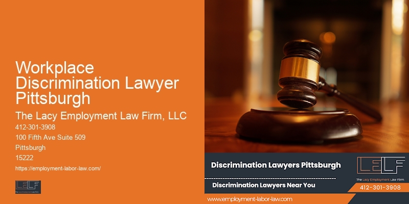 Workplace Discrimination Lawyer Pittsburgh employment legal advisor