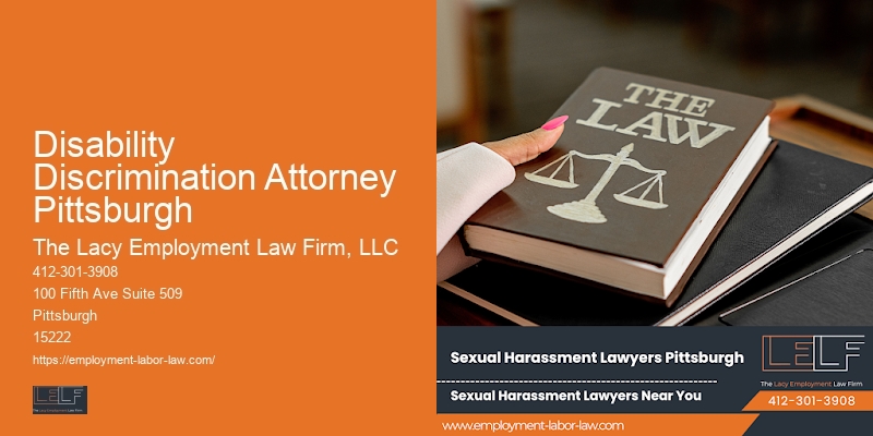 Employment Law Settlements Disability Discrimination Attorney Pittsburgh