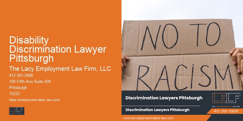 Disability Discrimination Lawyer Pittsburgh workplace defamation lawyer