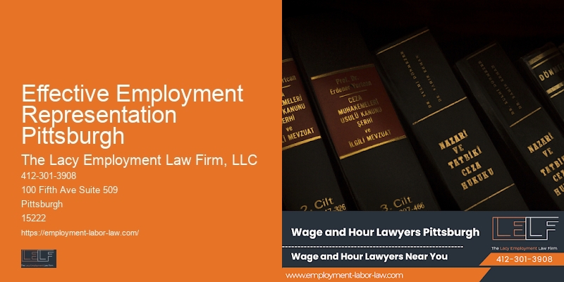 Employment arbitration lawyer Effective Employment Representation Pittsburgh