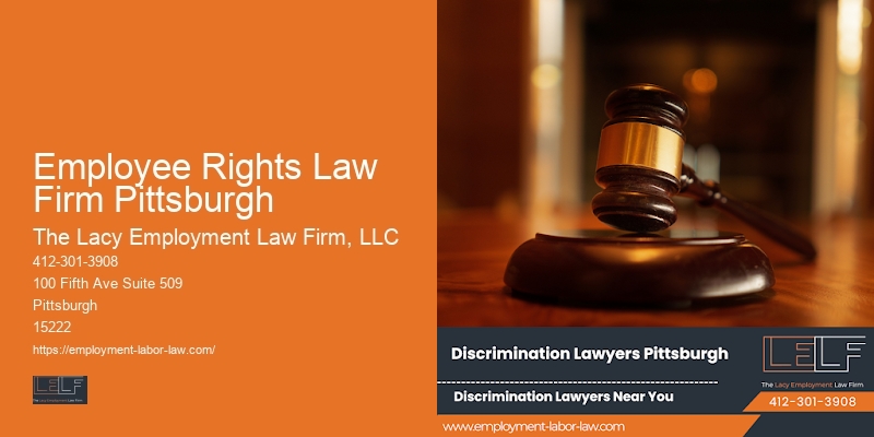 Civil Rights Employment Lawyer in Employee Rights Law Firm Pittsburgh