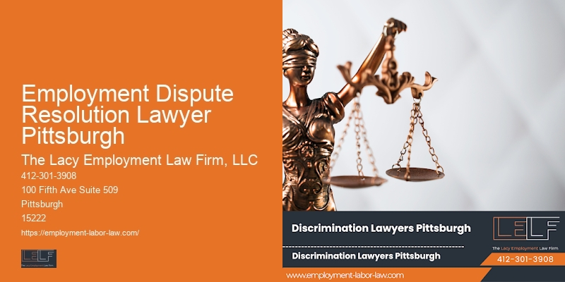 Employment Dispute Resolution Lawyer Pittsburgh employment lawyer near me