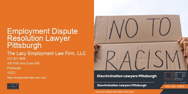 Employment Dispute Resolution Lawyer Pittsburgh employment attorney