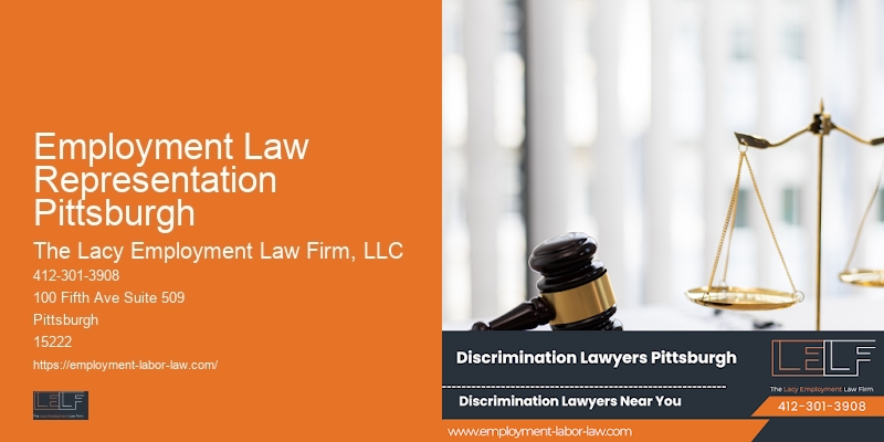 Employment Mediation Legal Services in Employment Law Representation Pittsburgh