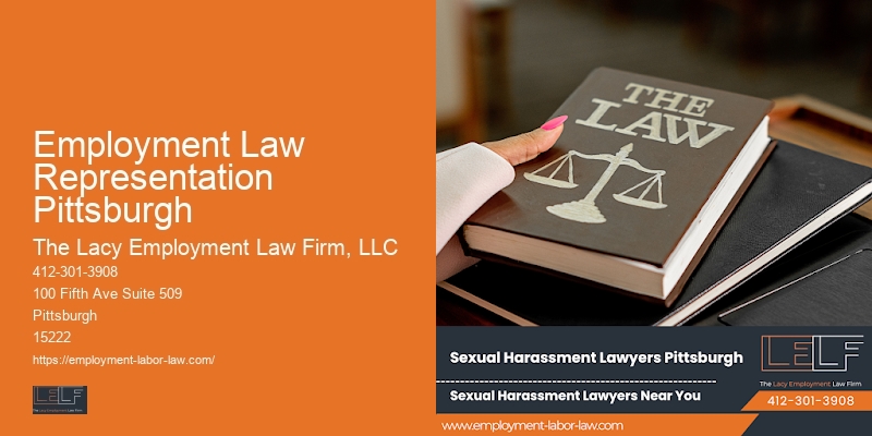 Employment Law Representation Pittsburgh employment law specialist attorney