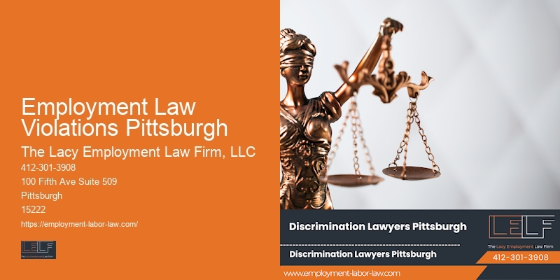Employment Law Attorneys Employment Law Violations Pittsburgh