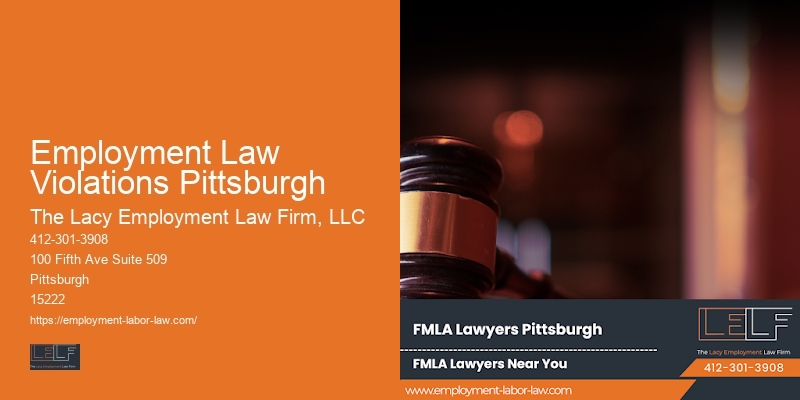 Employment discrimination lawyer Employment Law Violations Pittsburgh