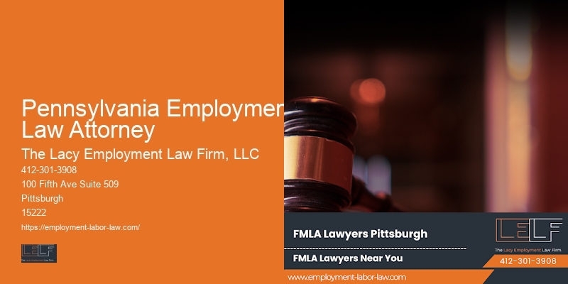Employment Law Firms Pennsylvania Employment Law Attorney