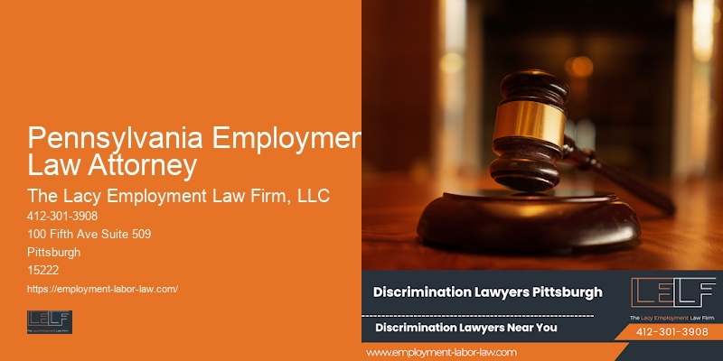 Workplace accommodation lawyer Pennsylvania Employment Law Attorney PA