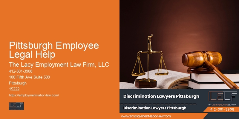 Pittsburgh Employee Legal Help Employment Law Defense Attorney