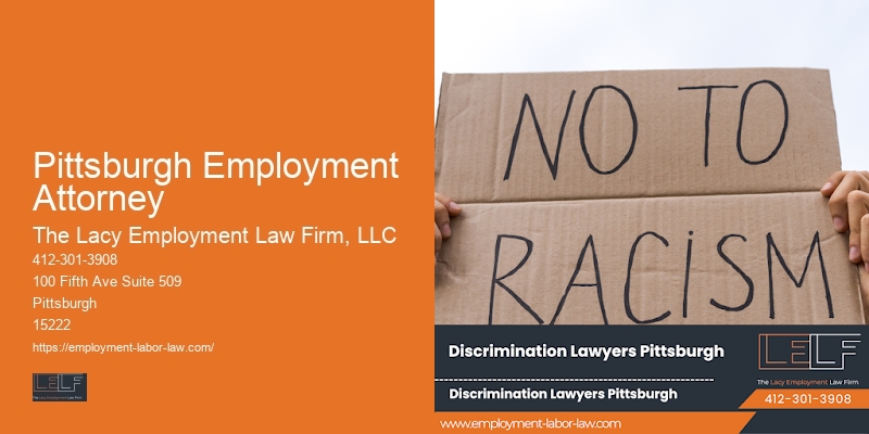 Workplace discrimination lawyer Pittsburgh Employment Attorney