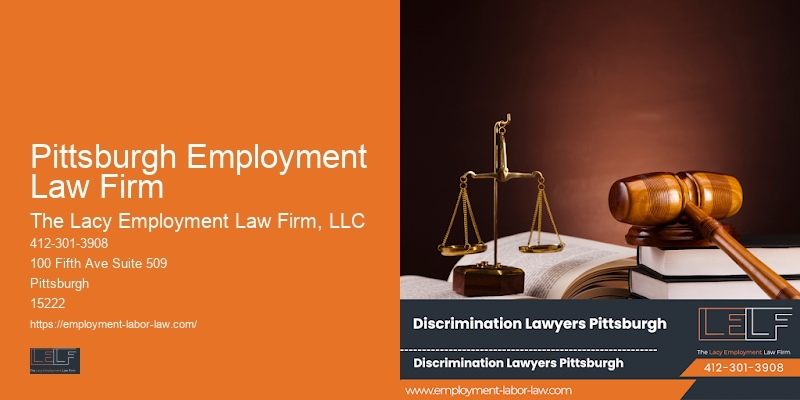 Wrongful termination law firm Pittsburgh Employment Law Firm