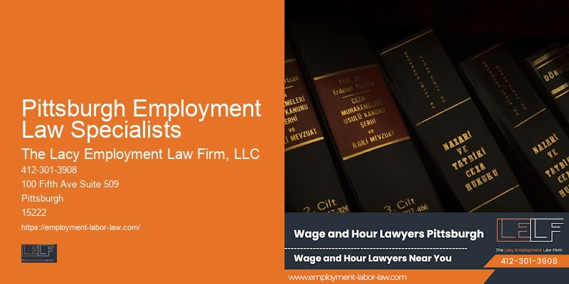 Pittsburgh Employment Law Specialists Employee Legal Protection