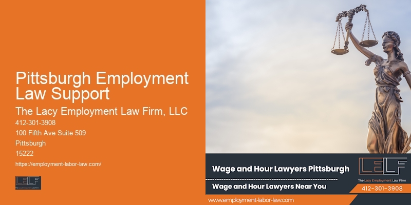 Employee rights attorney near me Pittsburgh Employment Law Support