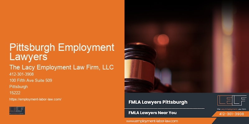 Employment law firm near me Pittsburgh Employment Lawyers