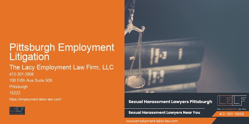 Pittsburgh Employment Litigation employee advocacy lawyer