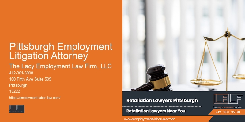 Employment Law Litigation Pittsburgh Employment Litigation Attorney