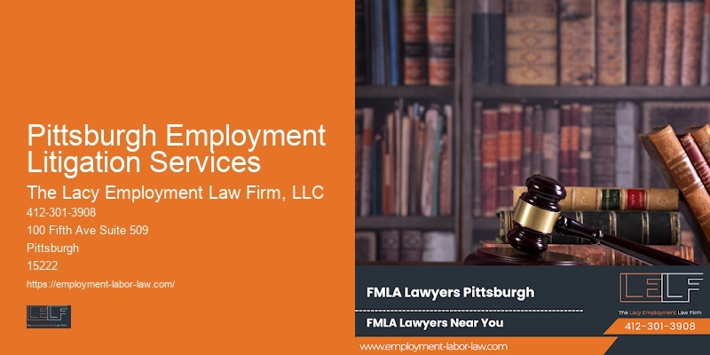Legal Services for Employment Law Compliance in Pittsburgh Employment Litigation Services