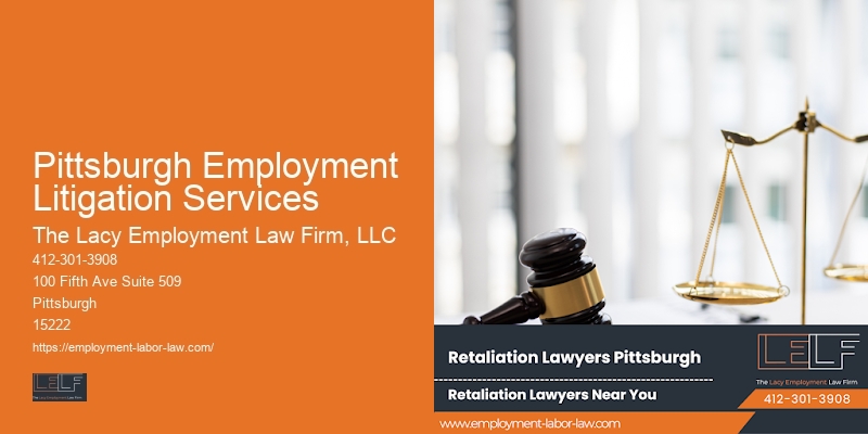 Employment Law Expertise in Pittsburgh Employment Litigation Services