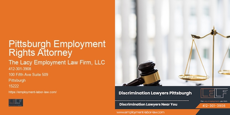 Pittsburgh Employment Rights Attorney whistleblower protection lawyer