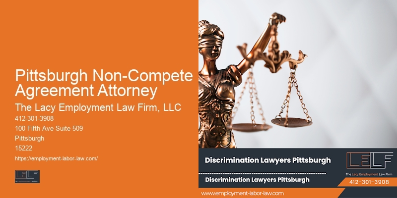 Pittsburgh Non-Compete Agreement Attorney retaliation attorney