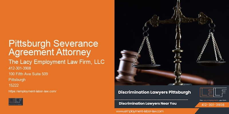 Pittsburgh Severance Agreement Attorney discrimination lawyer