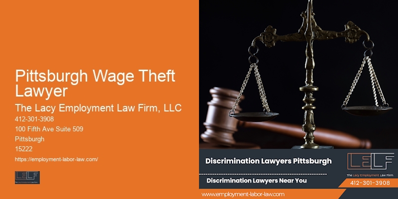Workplace Law Services Pittsburgh Wage Theft Lawyer