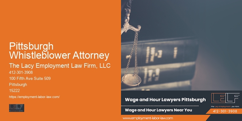 Severance law firm Pittsburgh Whistleblower Attorney