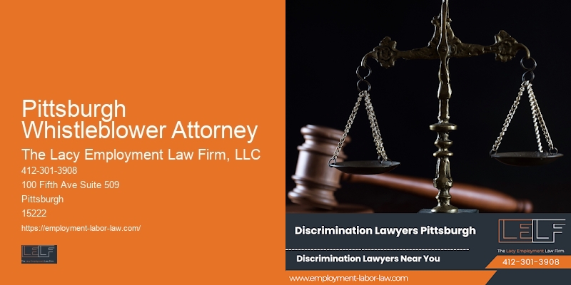 Pittsburgh Whistleblower Attorney Legal Support for Employment Tribunals