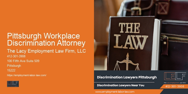 Sexual harassment law firm Pittsburgh Workplace Discrimination Attorney