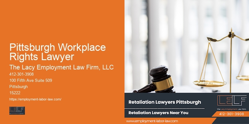 Pittsburgh Workplace Rights Lawyer Employment Law Consultation
