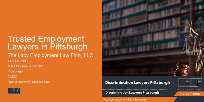 Employment contract law firm Trusted Employment Lawyers in Pittsburgh