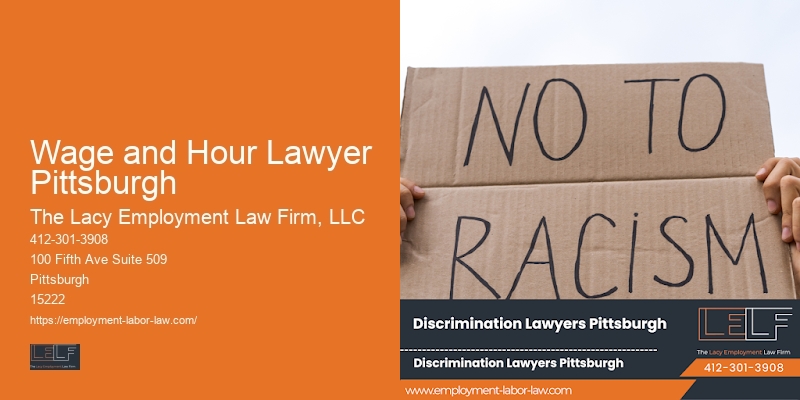 Wage and Hour Lawyer Pittsburgh workplace legal advice